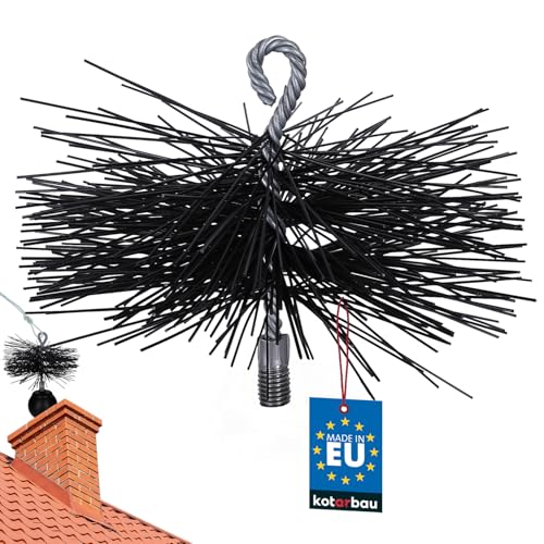 KOTARBAU® Schornsteinbesen Aus Kunststoff 175 mm Kaminbesen Plewa Keramik...