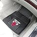 A Set of 4 NBA Universal Fit Front and Rear All-Weather Floor Mats - Chicago Bulls