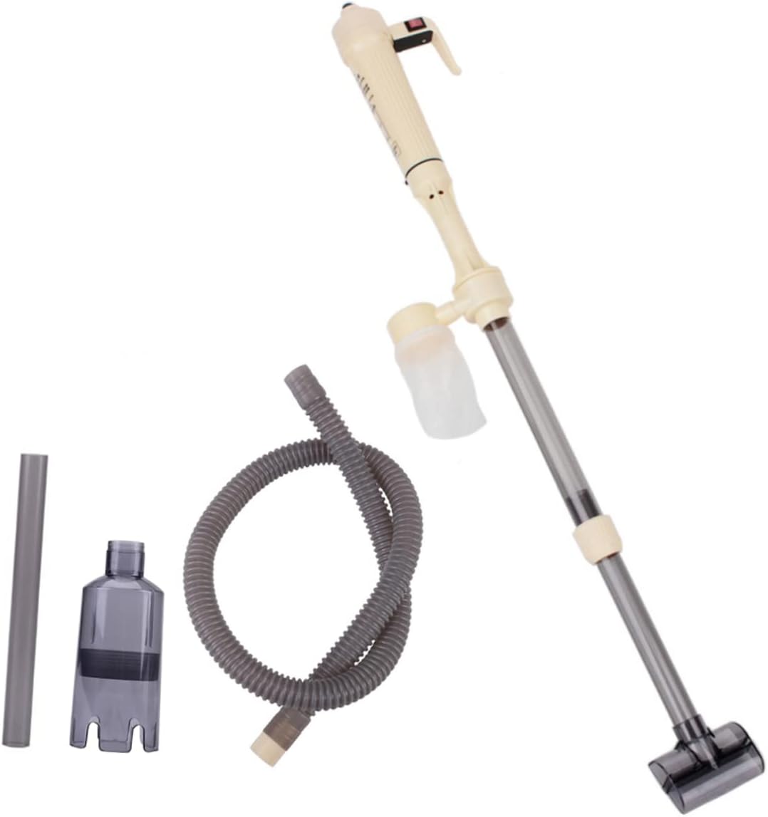 ORFOFE No Battery Needed Electric Fish Tank Water Cleaner Siphon Gravel Vacuum for Quick and Efficient Cleaning