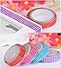 Honbay Set of 5 Rolls Decorative Glitter Crystal Rhinestone Adhesive Tape Sticky Paper Masking Adhesive Tape for Scrapbooking DIY Crafts and Gift Wrapping