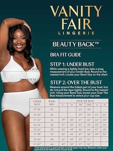 Vanity Fair Women's Beauty Back Minimizer Full Figure Underwire Bra 76080 - 5
