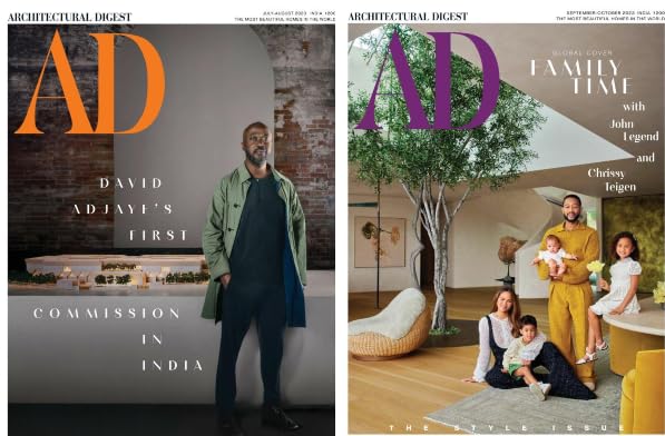 AD July August and September October 2023 Combo Architectural Digest Magazine (Architecture and Decor Special Magazine)
