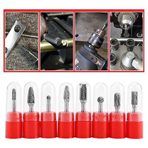 Set 8 piezas fresas rotativas de carburo flexman miniatura 2