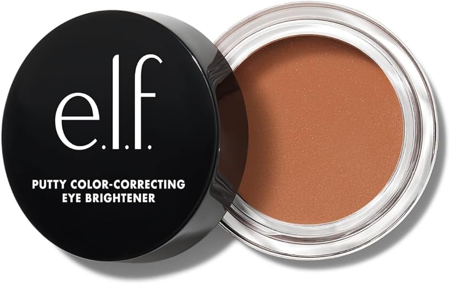 Putty Color-Correcting Eye Brightener, Under-eye Brightener & Primer Reduces Appearance Of Dark Circles, Vegan & Cruelty-Free, Tan/Deep