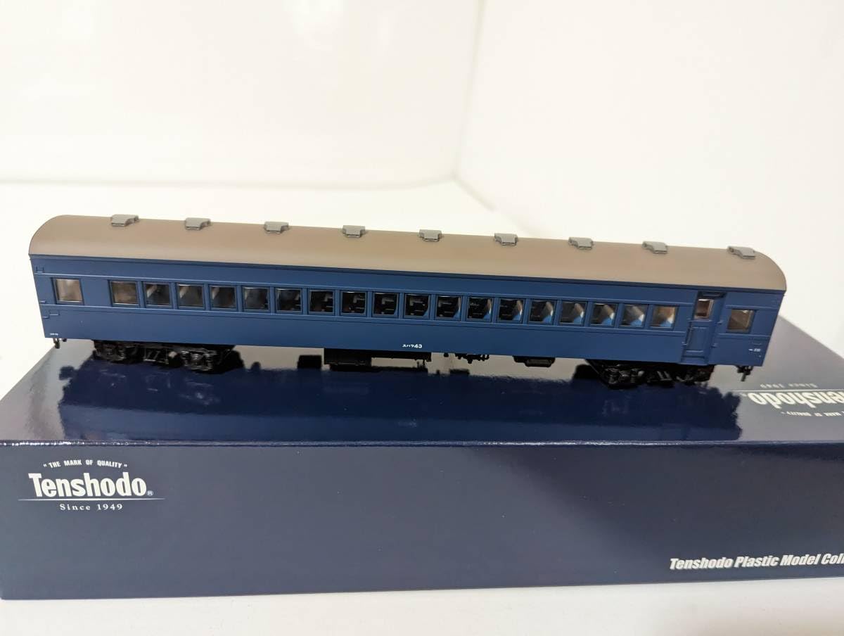 Amazon | 天賞堂 07132 スハフ43形 青15号 簡易近代化改造車 57066 HO