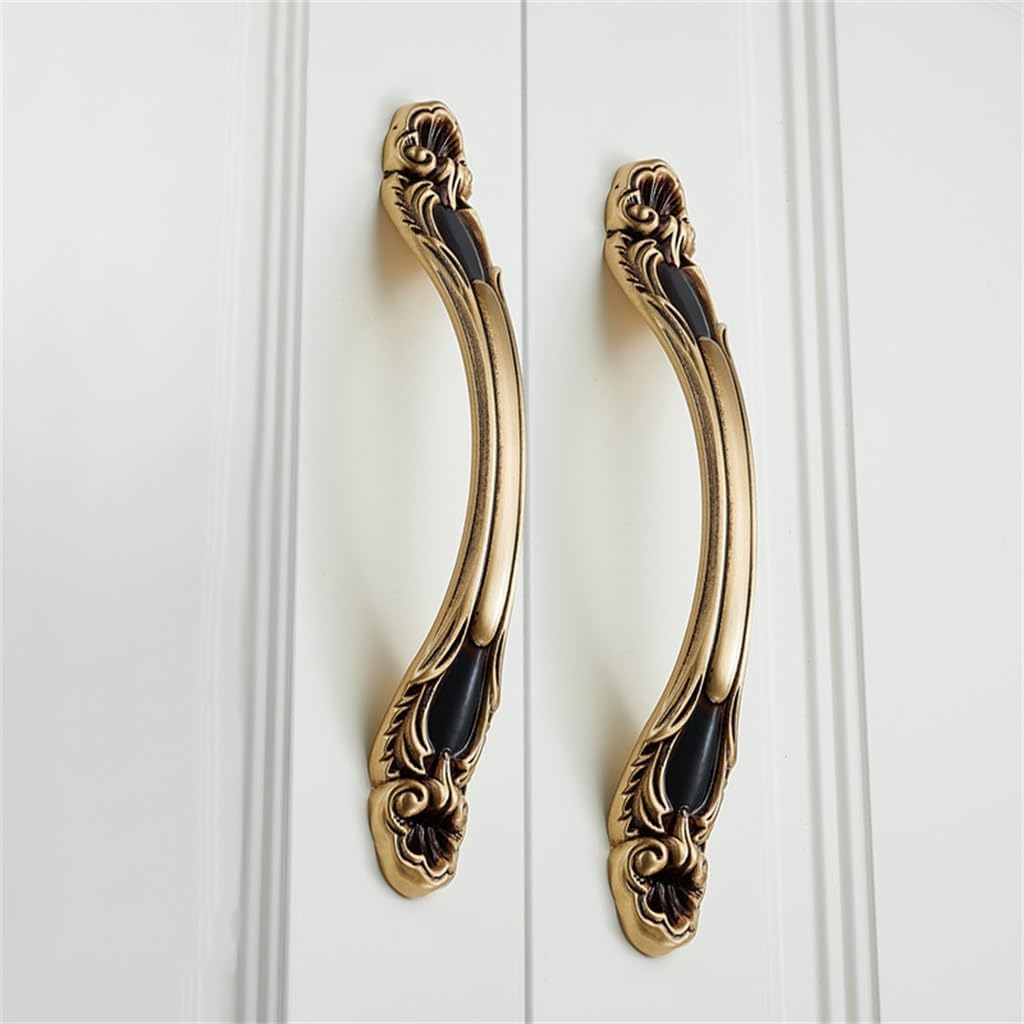 真鍮製ヨーロピアンキャビネットドア取手、ブックシューズキャビネットドア引き出し取手、ヴィンテージキッチンキャビネット取手