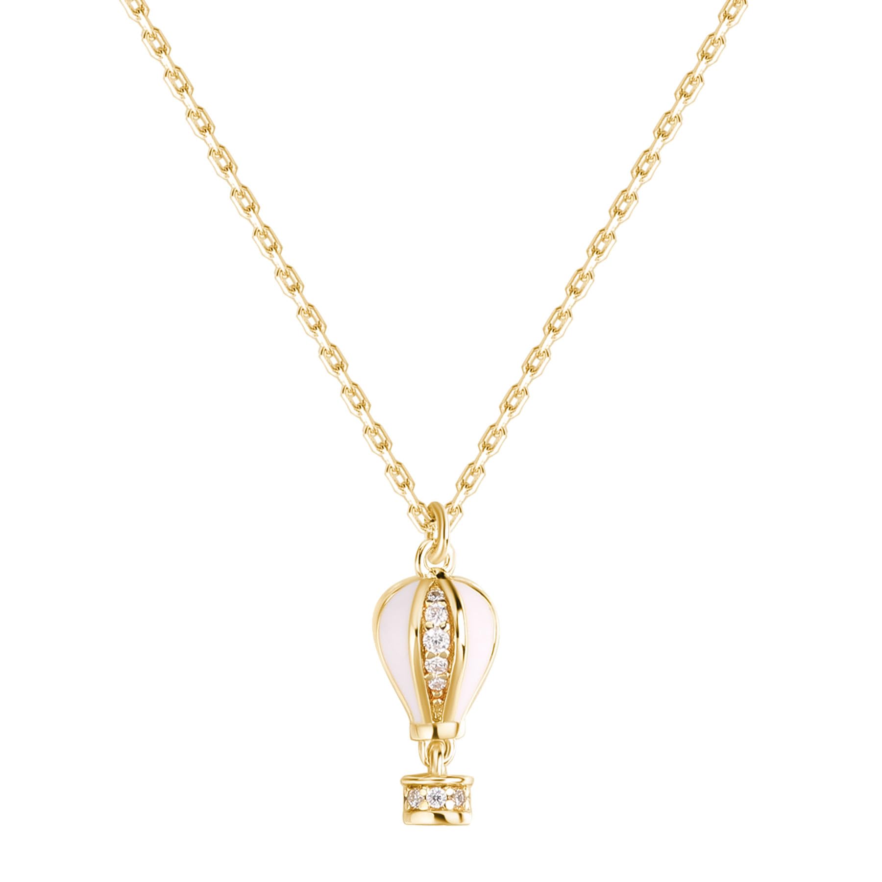 Rosato Collana Donna In Argento Sterling Con Simbolo Mongolfiera | Collezione Aria - RZAR10