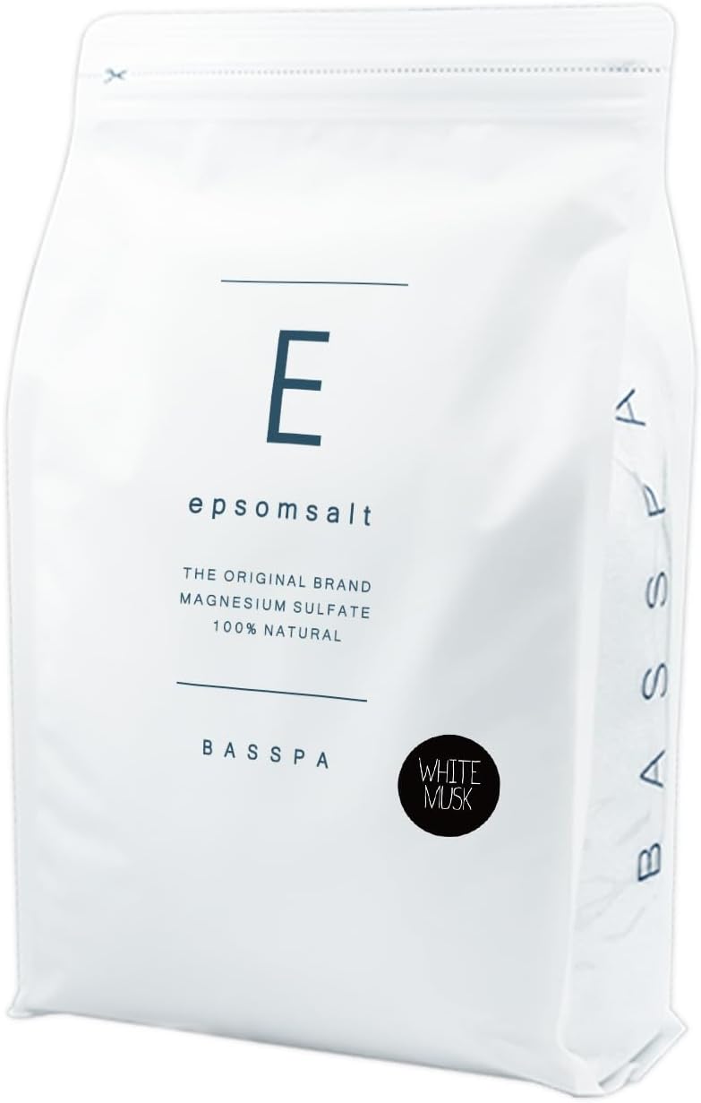 BASSPAエプソムソルト(ホワイトムスク)を使ってみた！お風呂が極上リラックス空間に変わった理由