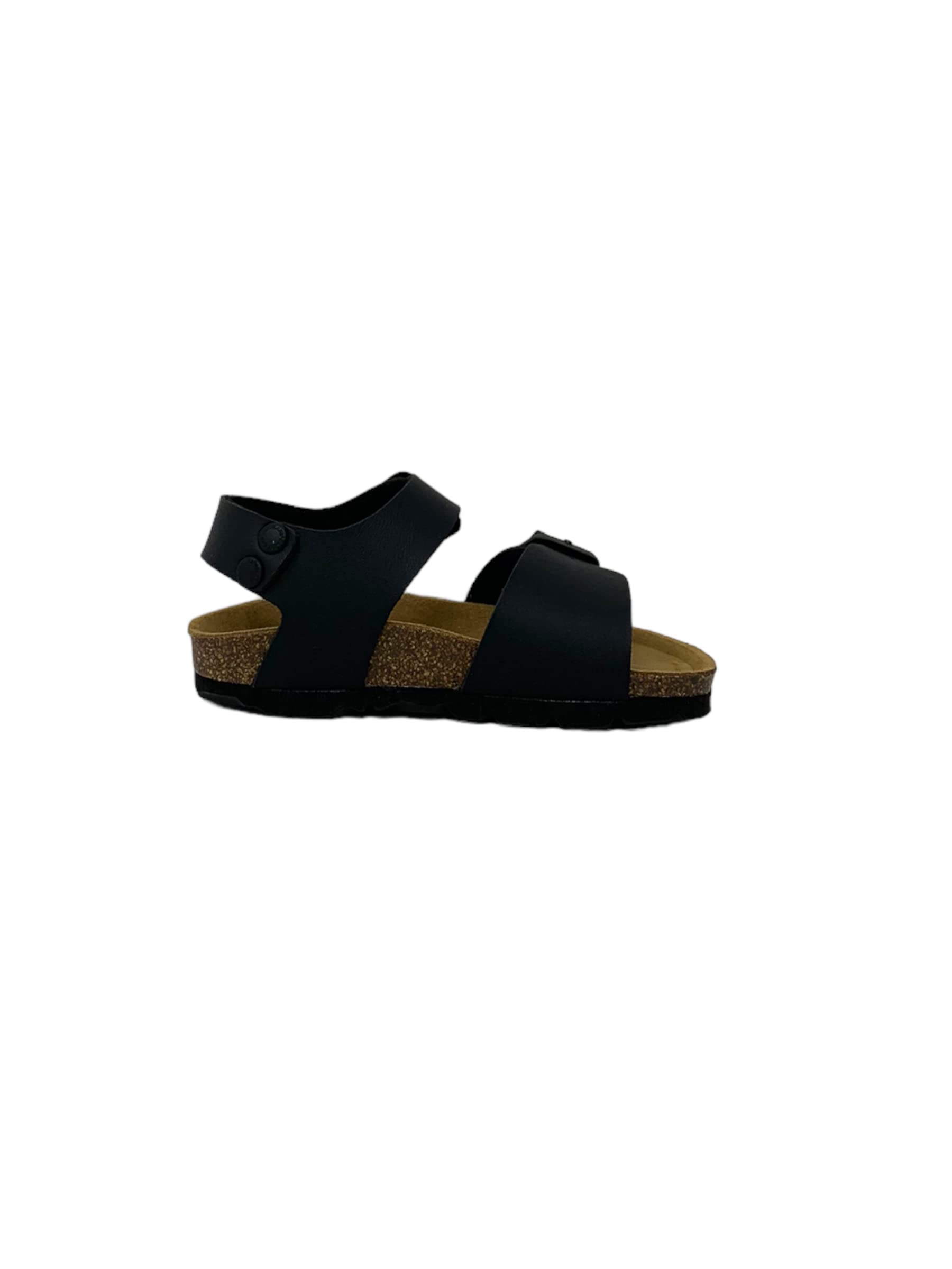 Grunland Luce SB1206 32/38 Nero Scarpe Sandali Bambino Doppia Fibbia
