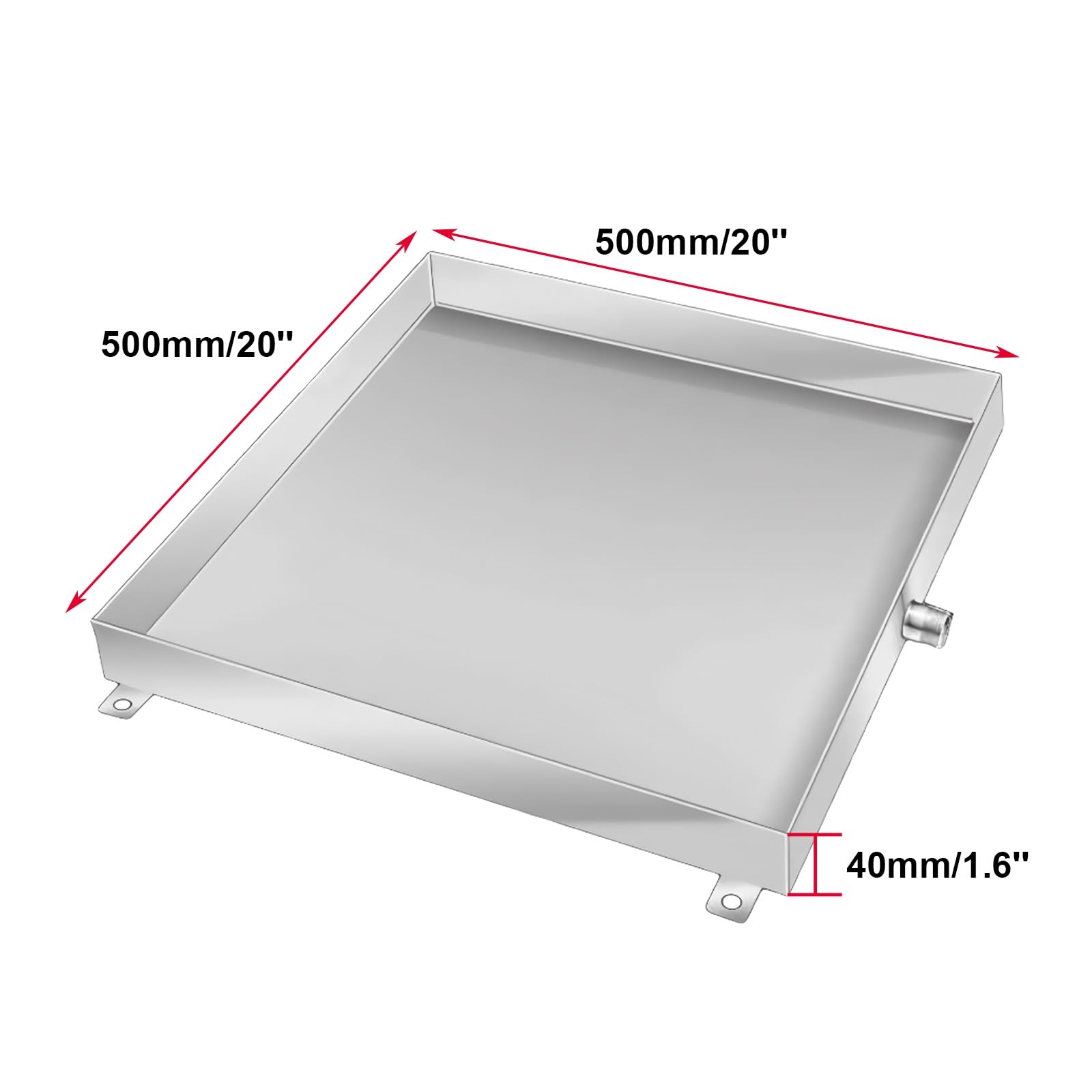 Amazon.co.jp: JINGSHIQIAOPL ドレンパン 凝縮水排水パン ステンレス Amazon.co.jp: JINGSHIQIAOPL ドレンパン 凝縮水排水パン ステンレス