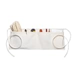 Clc Custom Leathercraft C6 Canvas Waist Apron Two Pocket, Unisex Adult, White