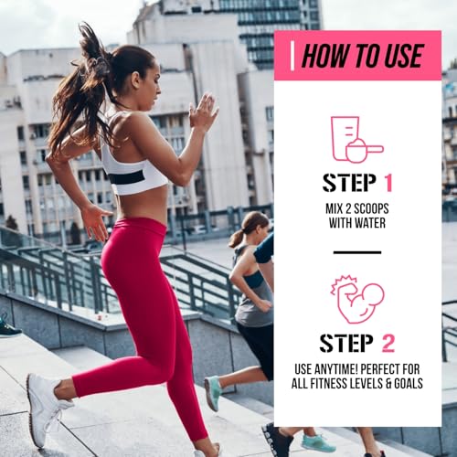 Image of Evlution EVL BCAAs Amino Acids Powder - BCAA Energy Pre Workout Powder for Muscle Recovery Lean Growth and Endurance - Rehydrating Post Workout Recovery Drink with Natural Caffeine - Pink Lemonade