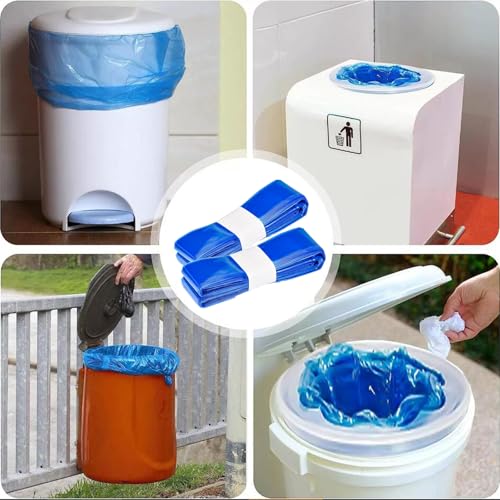 12 Piezas Recambios Cubos de Pañales, Repuesto de Pañal Compatible con Todos los Contenedores de Pañales, para Cubo de Pañales,Bolsas de Recambio para Arena de Gato - imagen 6