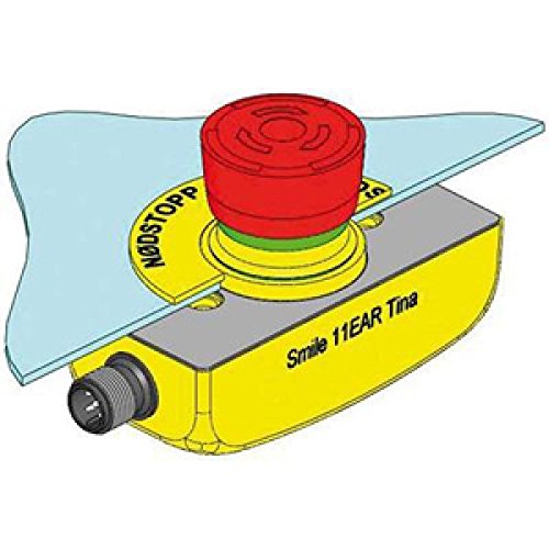 Arrêt d'urgence ABB Smile 11 Ear Tina M12 5 pôles pour sécuriser vos automatismes