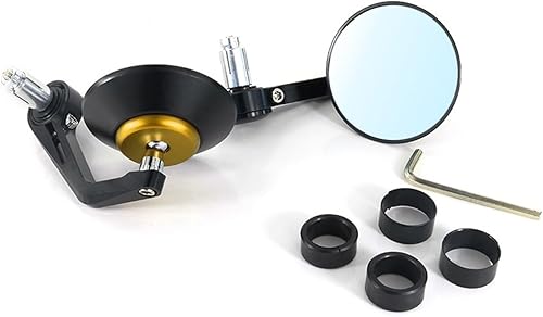 Miniatura 2 de Motorcycle Cafe Racer Bar End Mirror Handle Bar Rearview Side Mirrors for Suzuki B-King 2007 2008 2009 2010 2011 2012