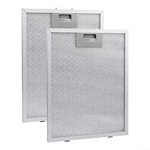 Generisch NLA0LQCM88219DHU4UY0HH4 Edelstahl Dunstabzugshaubenfilter 2er-Pack