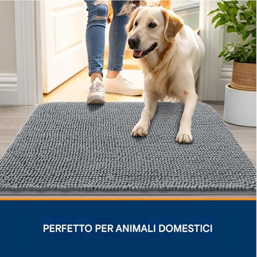 Paillasson pour chien super absorbant en microfibre séchage rapide