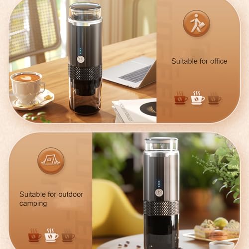 Cafetera portátil recargable con capacidad 170 mL miniatura 6