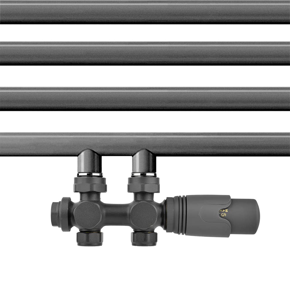 H-Ventil Anschlussgarnitur Mittelanschluss/Radiator Valves
