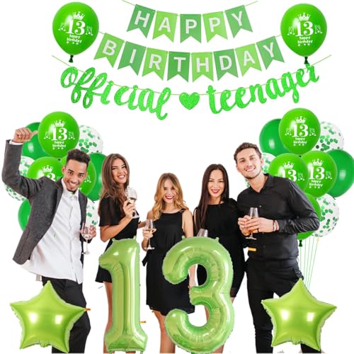 13 anni compleanno decorazione blu 13 anni Palloncini decorazione torta ragazzo blu 13 anni ragazzo decorazione festa palloncino blu 13 compleanno blu Palloncini 13 compleanno ragazza ragazzo