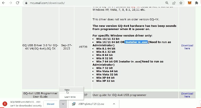 GQ ADP-019 V4 PSOP44 DIP Adapter MX29L3211 AM29LV160 M29F800 - Foto 6