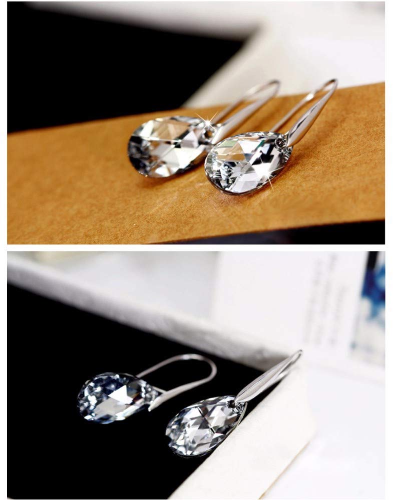 Pendientes Aros Tachuelas Pendientes de Circonita Pendientes Femeninos Cristal Lleno de Estrella Temperamento Salvaje Antialérgico Accesorios de Moda