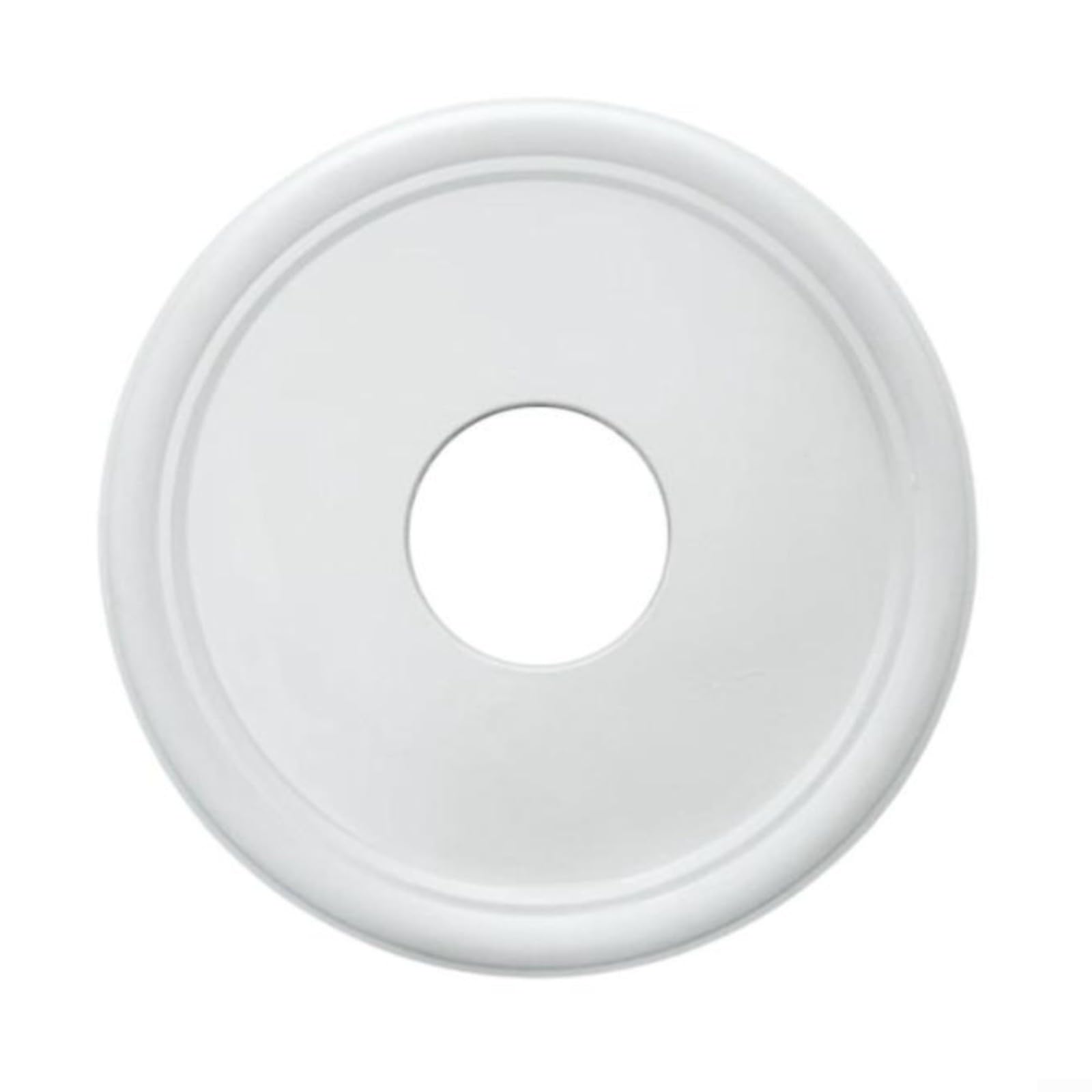 Entgoinggo PU Ceiling Medallion Decorative Light Cover Plate For Living Room Bedroom Imitation Plaster Round Ceiling Rose With Customizable Design For Easy Installation And Elegant
