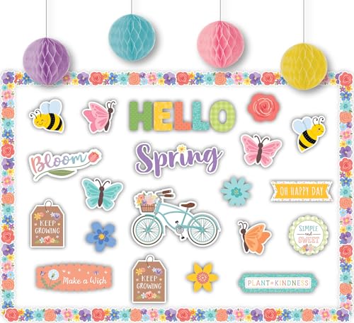 Teacher Created Resources Kit rápido Hello Spring para criar e decorar (TCR9464)