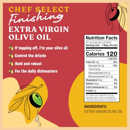 Aceite de oliva extra virgen Botticelli Chef Select 25.3 oz miniatura 2