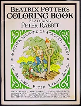 Paperback Beatrix Potter's Coloring Book Featuring Peter Rabbit & Other Beloved Characters Book
