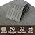 Mcombo 10 Pieces Patio Wood Deck Tiles 12"x12", Interlocking Deck Flooring Oiled Finish, Wood Tiles Resistant Water and Easy to Install for Outdoor Deck,Balcony and Backyard (Light Grey)