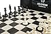 U.S. Chess Supreme Triple Weighted Chess Set Combo (Black)