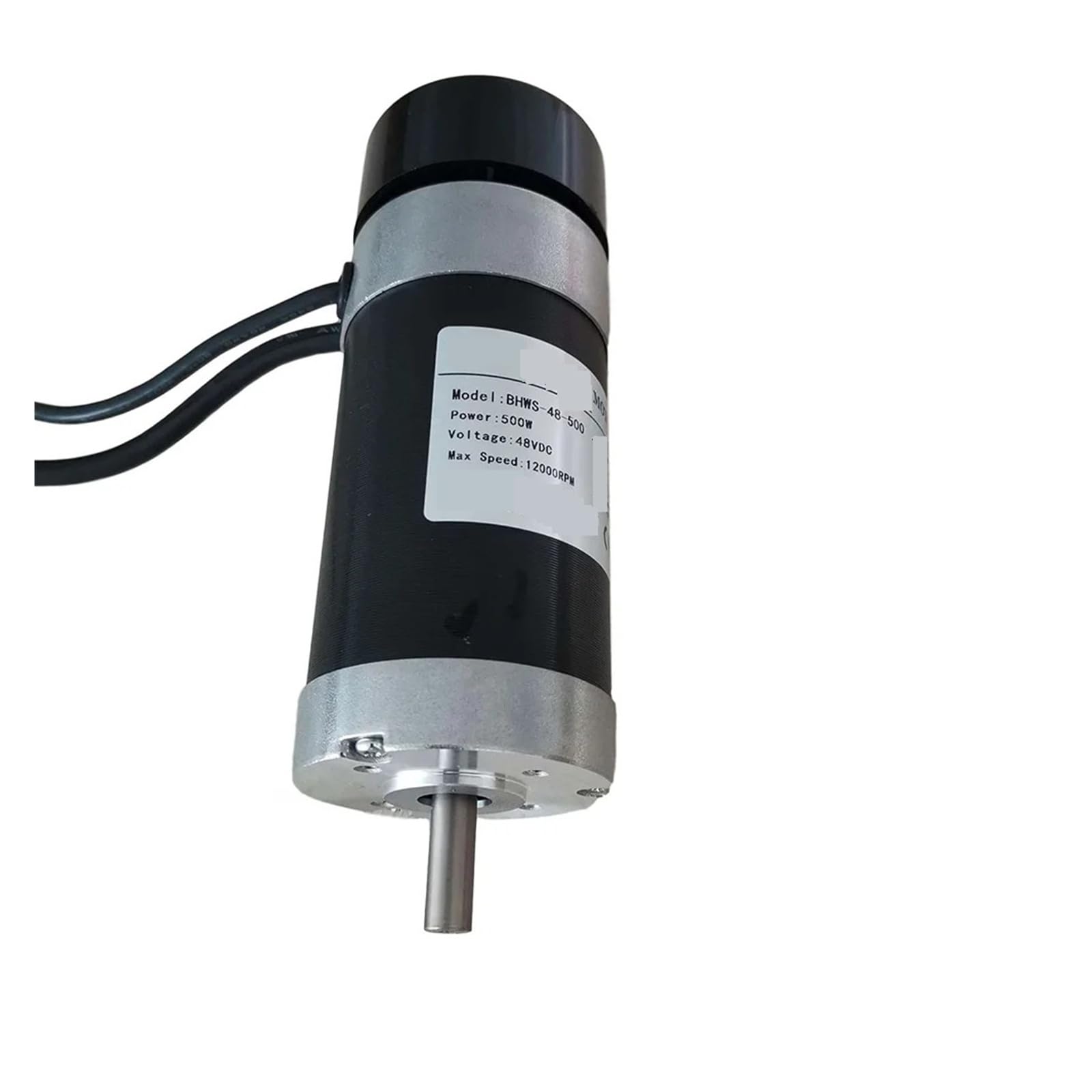 Silnik wrzecionowy bezszczotkowy 48 V 500 W + zacisk 57 mm ze śrubami + sterownik silnika bezszczotkowego + zasilacz 10,5 A do grawerowania DIY(Model E)