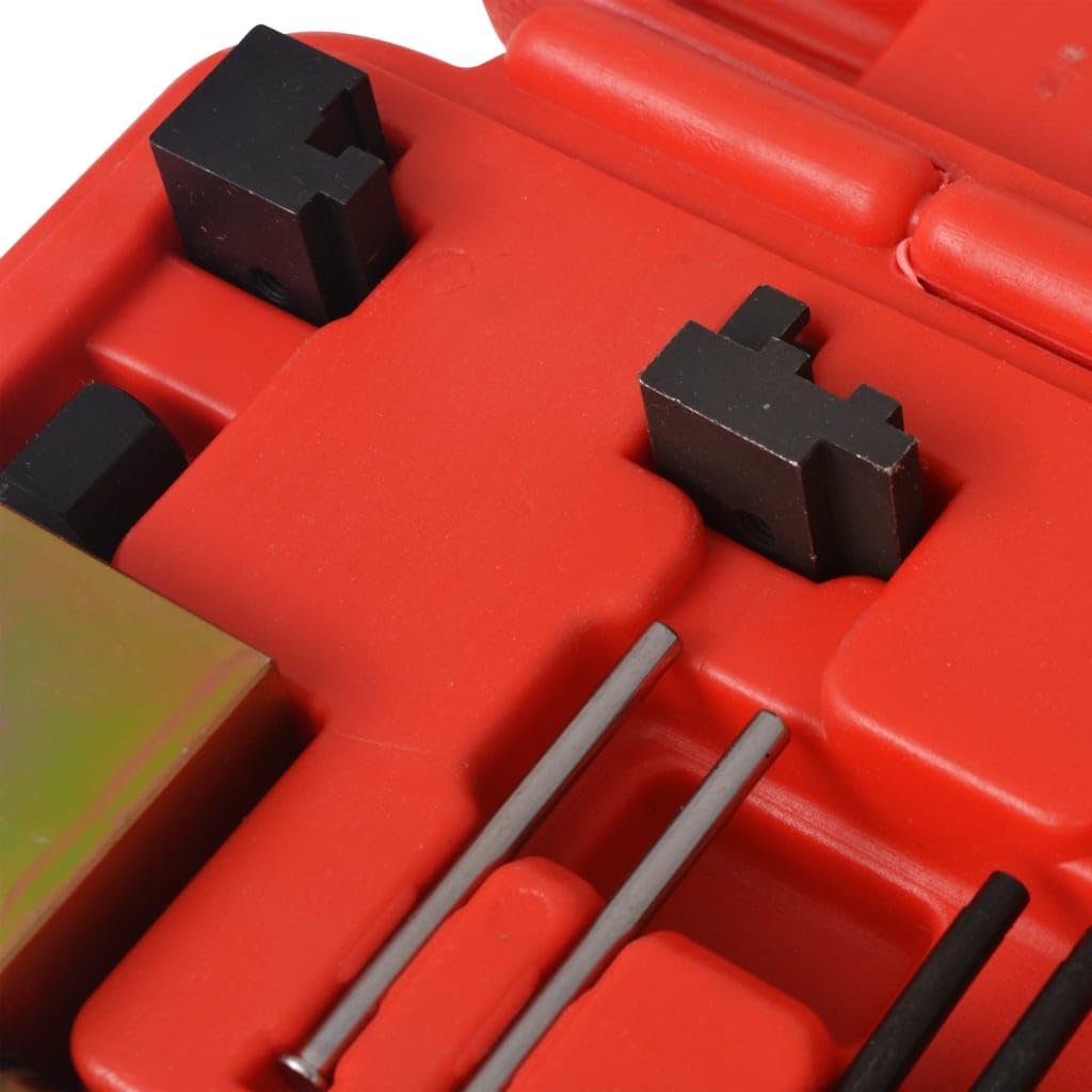 vidaXL Set de Herramientas Remachadoras de Cadena Distribución Coches Vehículo
