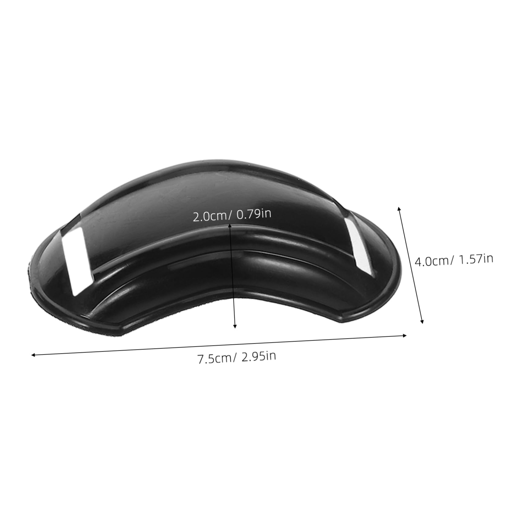 Kisangel 20pcs Electric Bike Chin Guard Pads Chin Support Enhanced Protection for Safe Riding for Helmets Versatile Use for Motorcycles Bikes