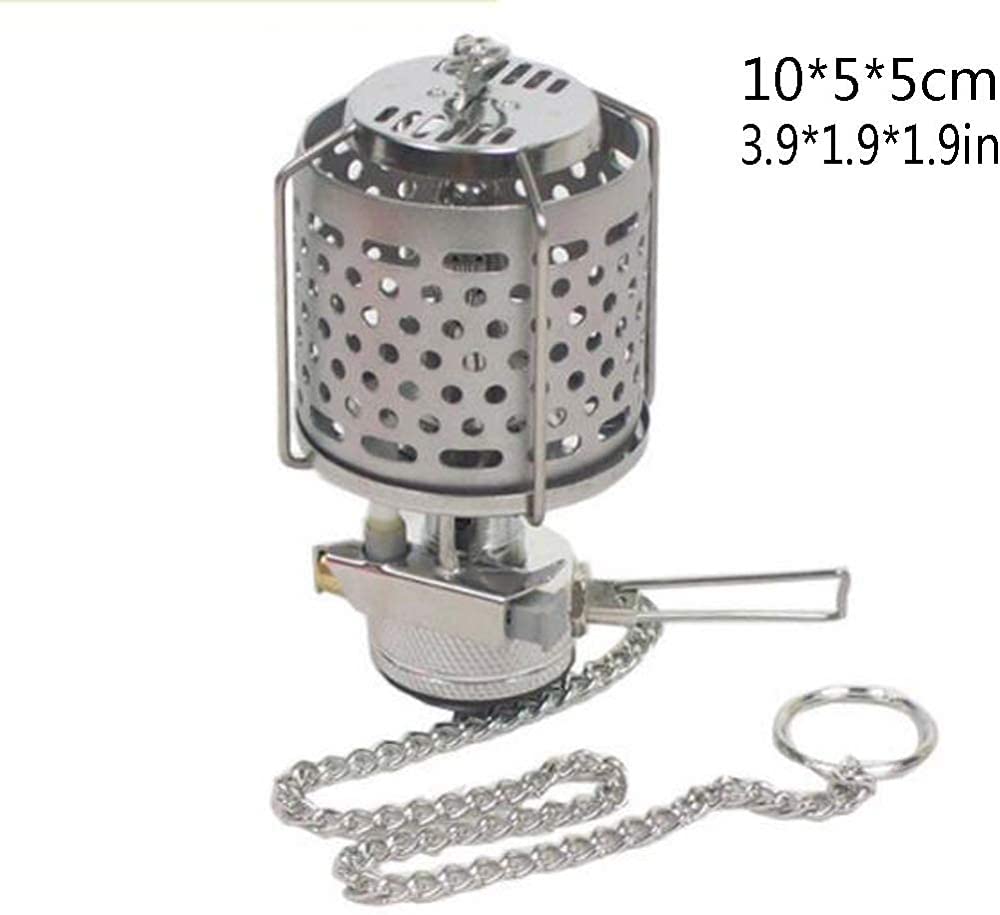 Lampa namiotowa kempingowa mini przenośna latarnia kempingowa lampa gazowa latarka wisząca szklana lampa komin z butanem jako paliwo