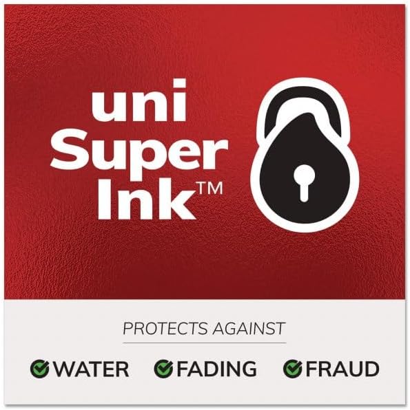 Miniatura 6 de Uni-ball Signo 207 Bolígrafos de gel retráctiles, punta media (0.028in), tinta negra azul y rojo, 4 unidades, paquete con bolsa de plástico