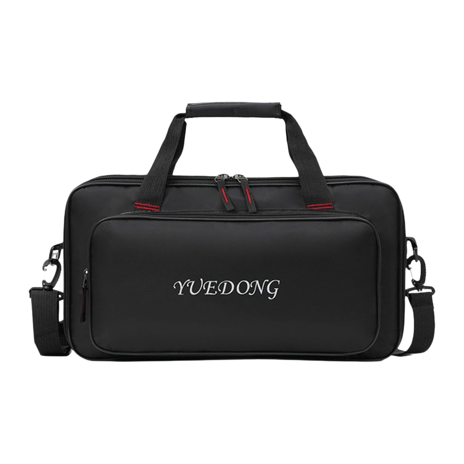 Guitar Pedalboard Tragetasche Board Aufbewahrung Tragetasche Oxford Stoff Wasserabweisend Und Leicht mit Zusätzlichem Schutz für Musiker Unterwegs Pro, 63.5 X 33 X 10.5 Cm