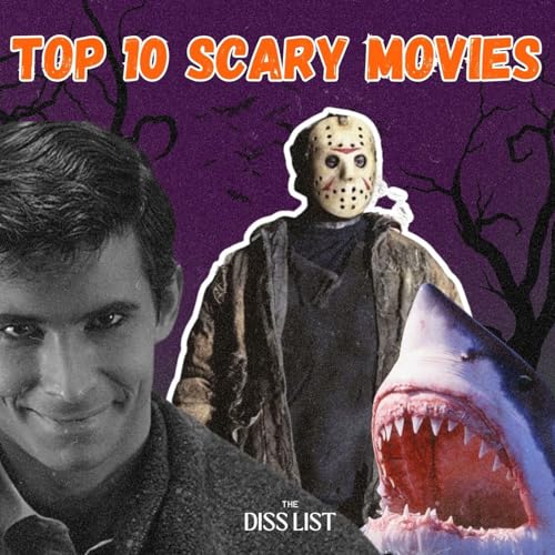 Page de couverture de Top 10 Scary Movies (Feat. Matt Strahl)