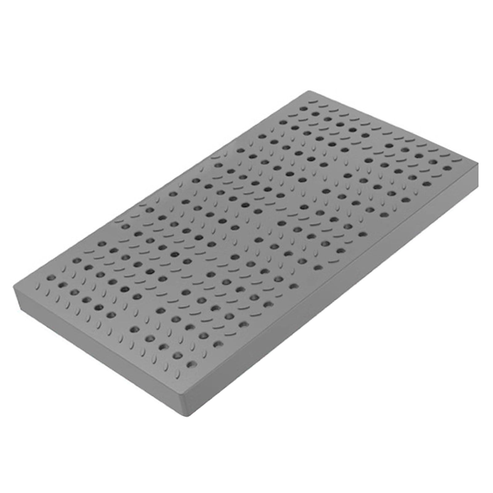 GJMSSMY Polymer Plastic Drain Grate for Outdoor Yard & Garden 40x50x3cm Trench Drain Cover Fence Rainwater Strainer Sewer Drainage Solution (1 Piece)