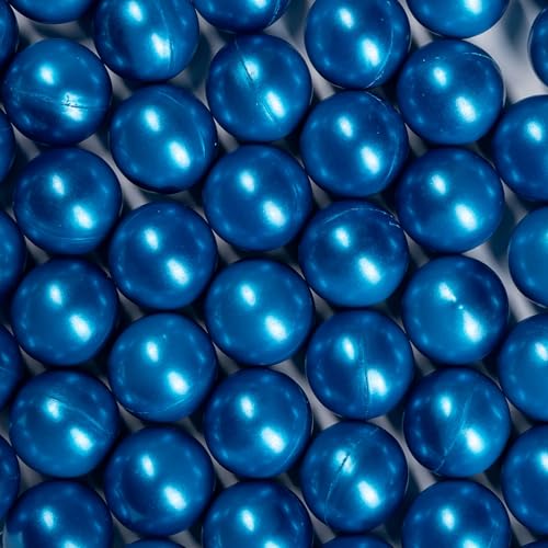 HK Army Scented Paintballs Blueberry Smash 2000 Count | Level 3 Premier Grade .68 Caliber with Metallic Blue Shell & Bright Blue Fill | High Accuracy Eco-Friendly Paintball for All Conditions