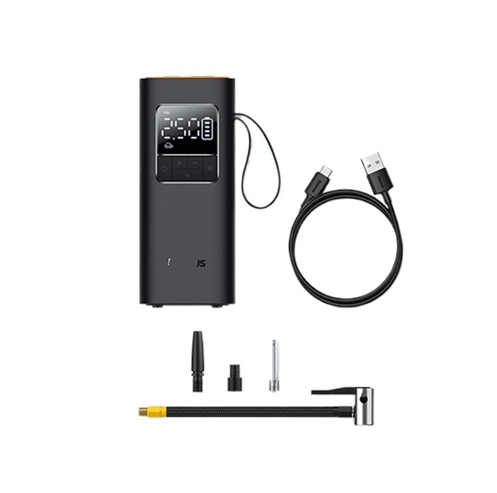 Pompe à air portable voiture compresseur électrique écran LCD - 5