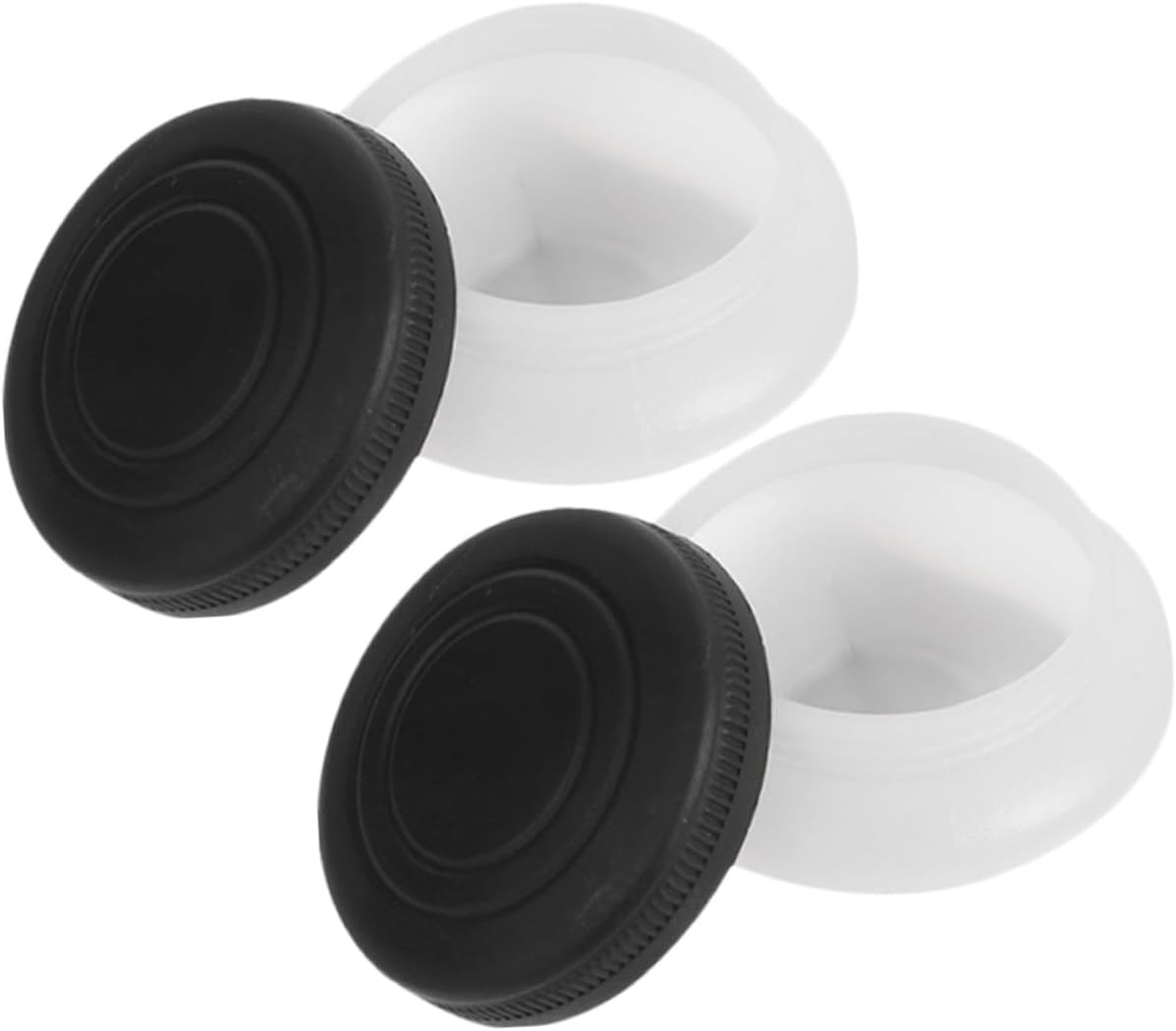 Cabilock 2Pcs Reusable Oil Paint Mixing Cups with Lid Plastic Dipper Containers for Pigment Mixing and Watercolor Painting for Indoor and Outdoor Artists