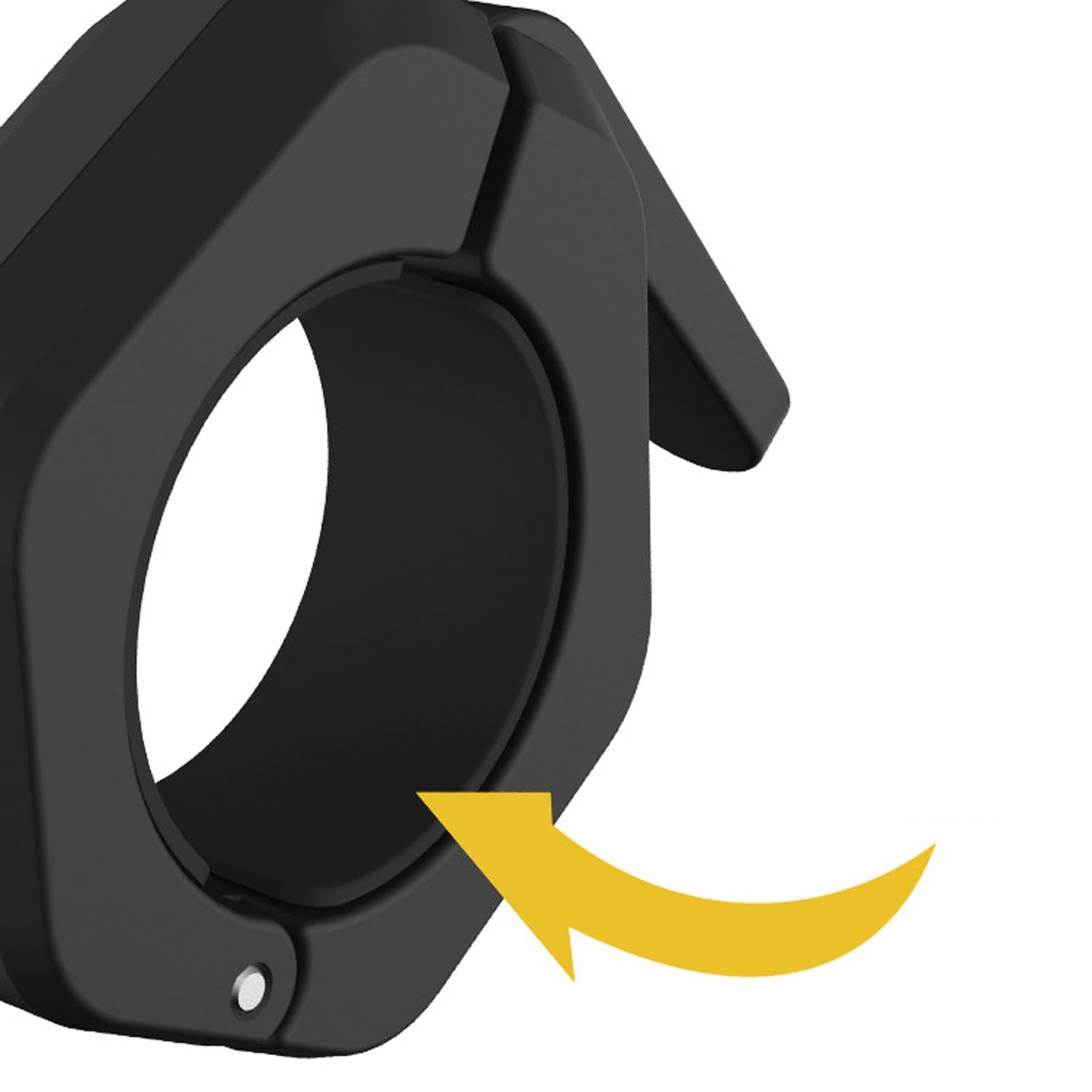 Cinghie Barbell Sicuri Con Blocco Rapido A Snap,Nero
