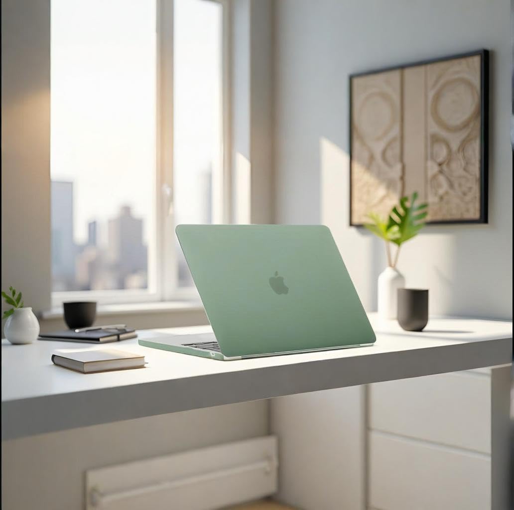 Se7enline Compatible with Apple MacBook Neo 13-inch Case 2026 Model A3404, Hard Shell & Washable Keyboard Cover, Anti-Scratch Anti-Drop Slim Fit Protective Case for Daily Use Travel,Frost Transparent — view 512
