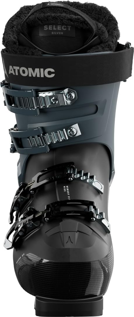 Atomic HAWX Magna 85W GW Skischuhe - Alpin-Skischuh für Damen in Black/Storm/Ivory - 102mm breite Passform - Stabile Prolite Konstruktion - Memory Fit für präzisen Sitz