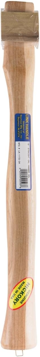 Link Handles 18 in. American Hickory Straight Replacement Handle For Framing Hammers Brown 1 pc.