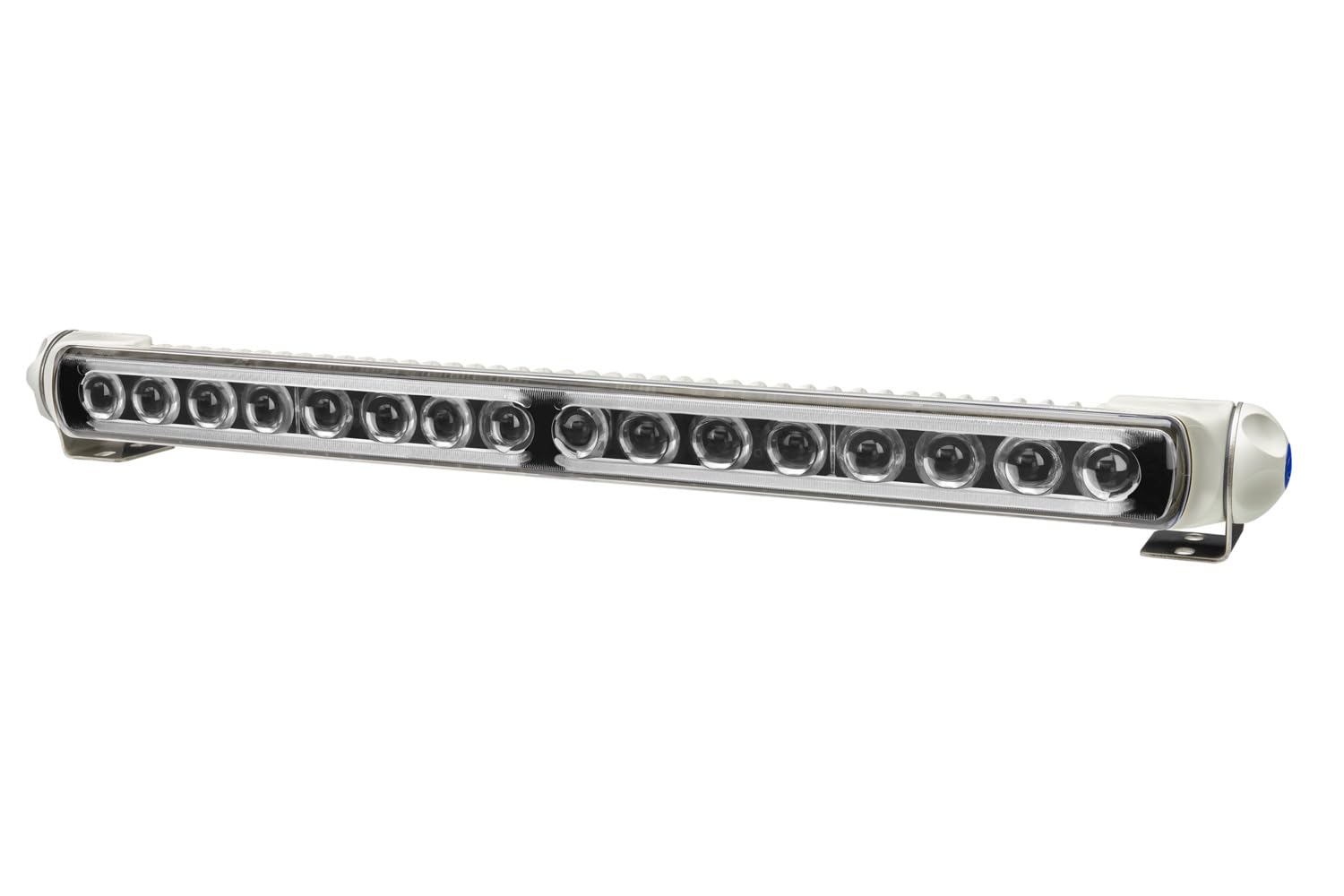 Hella Marine Sea Hawk-470 Pencil Beam Light Bar w/Blue Edge Light & White Housing