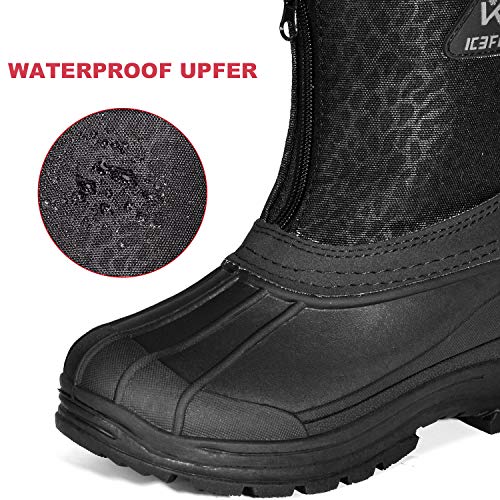 ICEFACE Toddler/Little Kids/Big Kids Winter Snow Boots for Boys Girls Toddler, Waterproof Insulated Snow Boots for Kids Boys Girls3