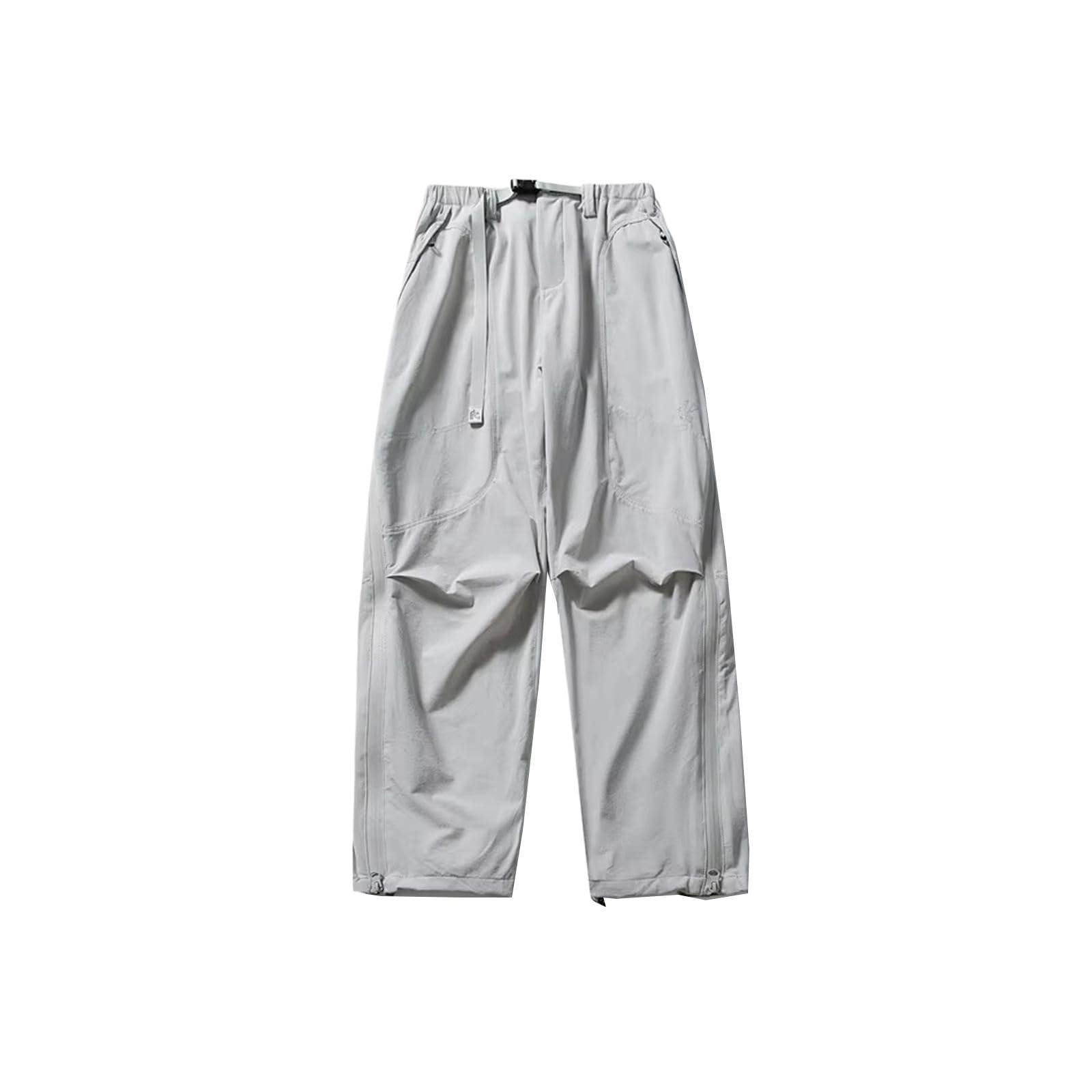 Pantalones de Carga Impermeables para Hombre, Pantalones Unisex Holgados callejeros